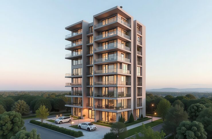 Sanbrix Stany Towers premium apartments in Coimbatore with 2 and 3 BHK homes
